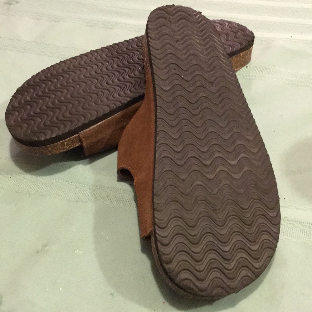 Woodstock Original Leather-Upper Sandal NEW Size 13 Dark Brown leather & Buckles - Picture 4 of 7